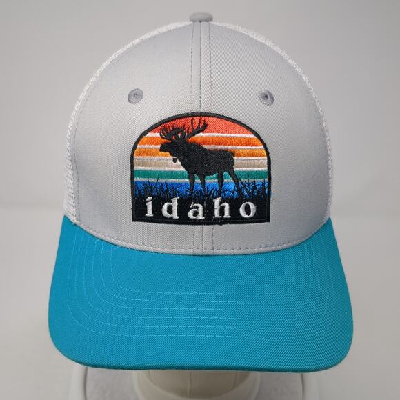 Idaho Snapback Trucker Hat Multicolor OS Adjustable Mesh Back Arcadian Outfitter - Picture 2 of 9